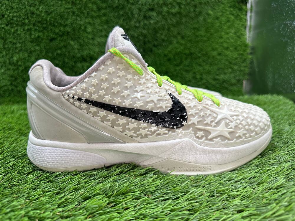 Nike Kobe 6 FV9676-100 Athletic Shoes Boys 6Y White Synthetic Basketball Sports